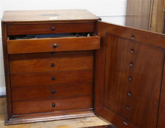 A collectors cabinet